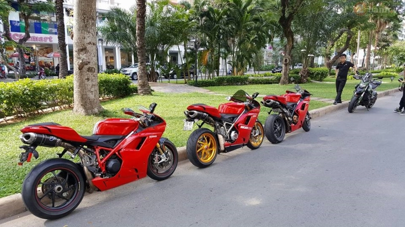 Bộ 3 phiên bản ducati 1198 hội tụ tại sài thành