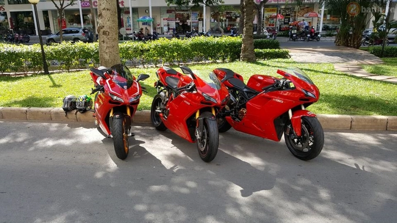 Bộ 3 phiên bản ducati 1198 hội tụ tại sài thành