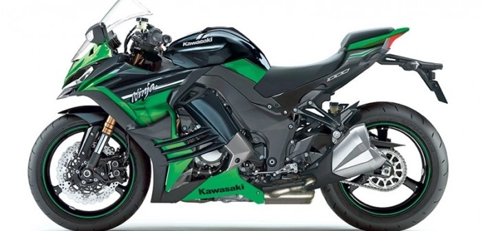 Kawasaki hé lộ phiên bản mới của ninja 1000 2017