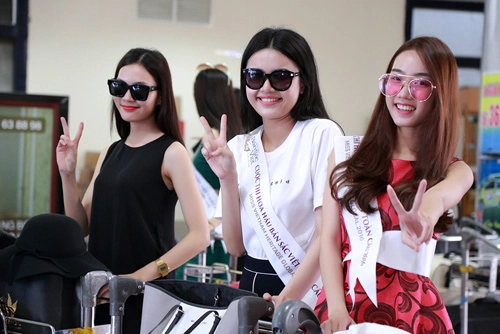 Mỹ nhân lai rạng rỡ dự vòng chung kết hh bản sắc việt