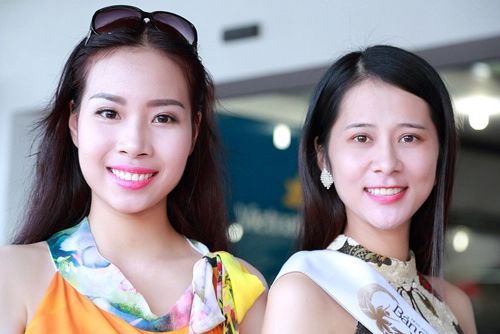Mỹ nhân lai rạng rỡ dự vòng chung kết hh bản sắc việt