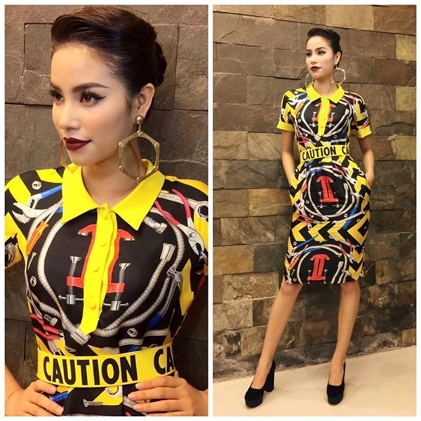 Bst hàng hiệu đắt đỏ của phạm hương tại the face vietnam