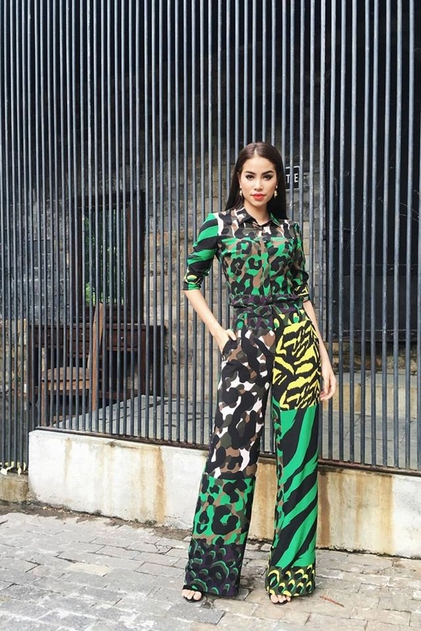 Bst hàng hiệu đắt đỏ của phạm hương tại the face vietnam