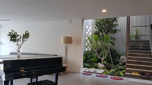 Các sao ở nhà chục tỷ vẫn thích có vườn rau tự trồng
