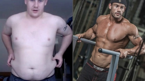 Chàng béo giảm 50 kg trở thành người mẫu tạp chí