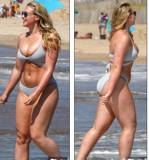 Người mẫu béo 2 triệu fan quyến rũ mê hồn với bikini