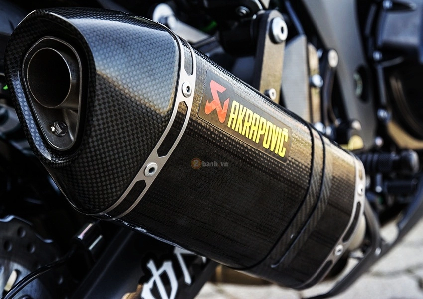 Vẻ ngoài dữ dằn của chiếc kawasaki z1000 độ phiên bản monster
