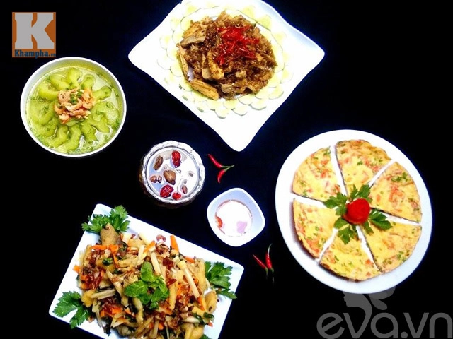 Bữa ăn 5 món khiến cả nhà mê mẩn