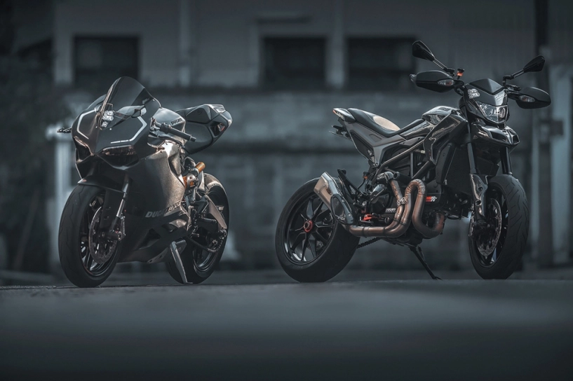 Ducati 899 panigale nhôm xước huyền ảo và chất chơi