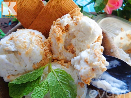 Kem xôi dừa thơm ngon lạnh tê lưỡi