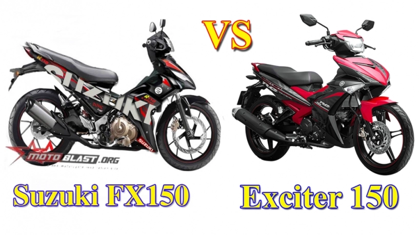 Suzuki fx150 vs exciter 150