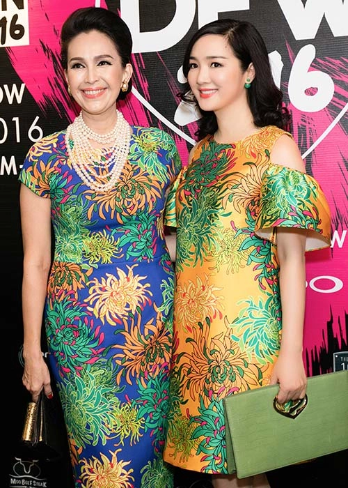 Hh giáng my sành điệu hội ngộ bạn thân diễm my