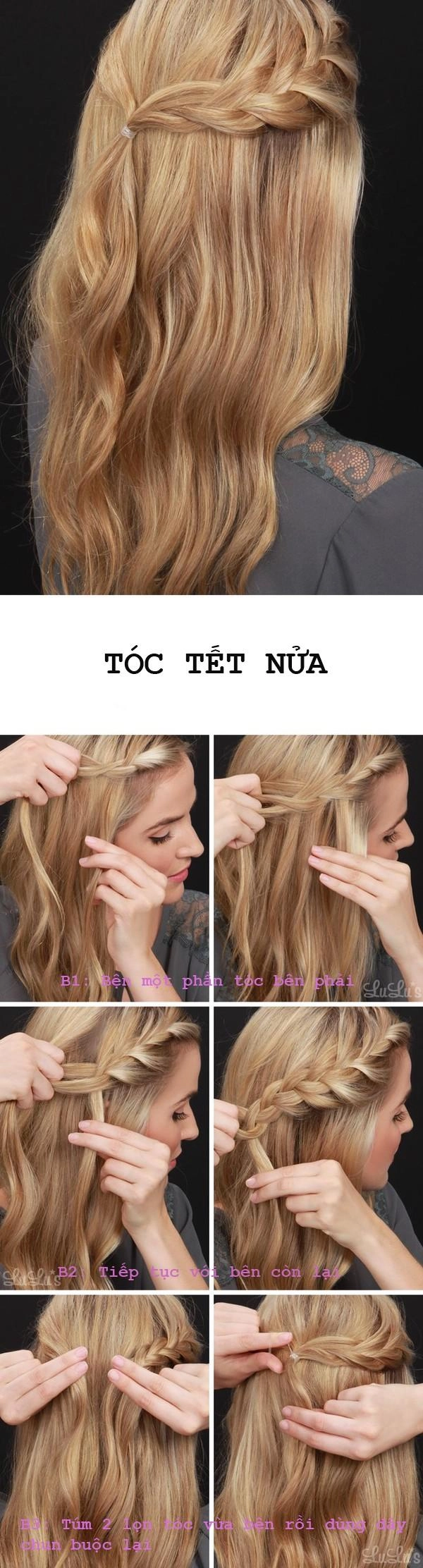 6 kiểu tóc hàn quốc đẹp sang trọng quyến rũ