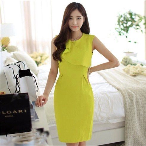 Bst váy đầm suông đẹp xuân hè hàn quốc cho cô nàng điệu đà