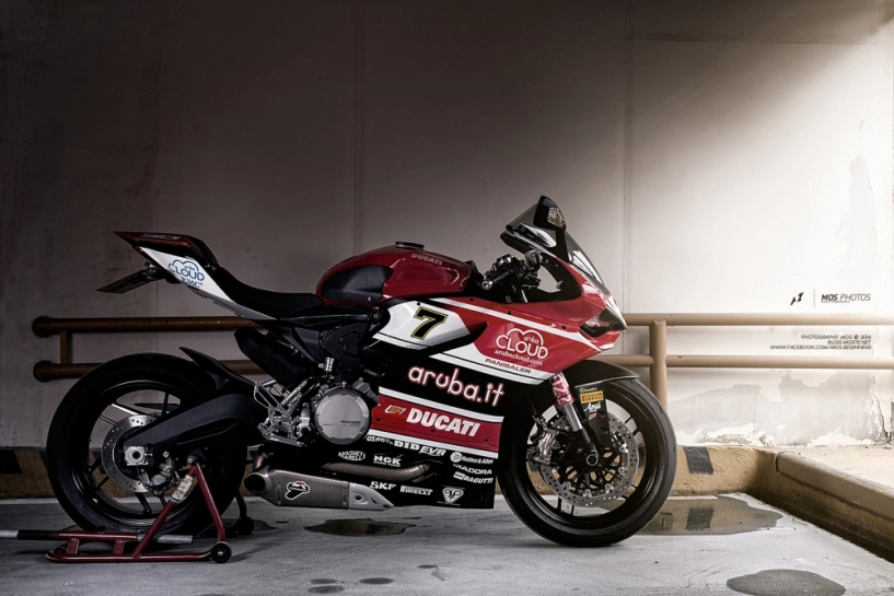 Hình ảnh siêu chất của ducati 899 panigale độ tem đấu