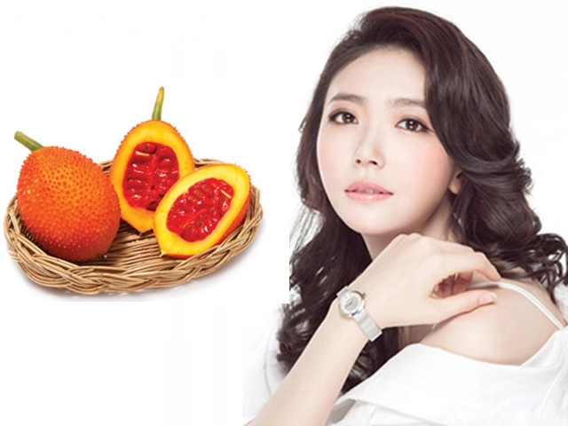Làm trắng da trị mụn bọc với dầu gấc siêu hiệu quả