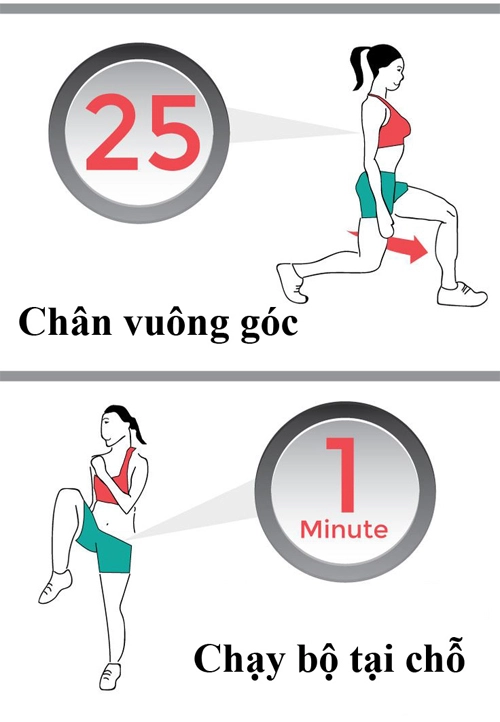 Tổng hợp 15 động tác đốt mỡ thừa toàn cơ thể mỗi tối