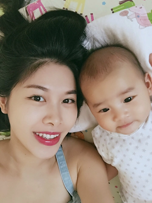 Vợ đăng khôi chia sẻ cách giảm cân an toàn khi cho con bú