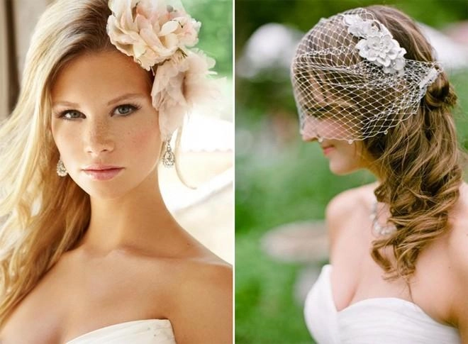 6 kiểu tóc buông dài đẹp duyên dáng nữ tính cho cô dâu ngày cưới
