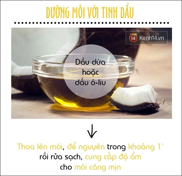Hướng dẫn cách dưỡng môi đẹp cho bạn gái trong mùa thu