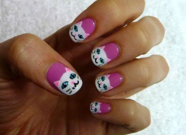 Mẫu nail móng tay họa tiết đơn giản đẹp mới nhất