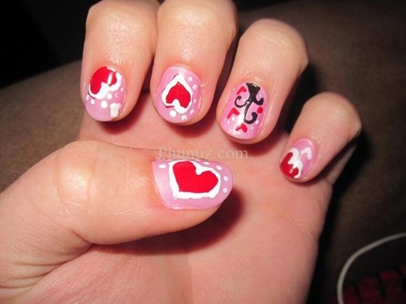 Mẫu nail móng tay họa tiết đơn giản đẹp mới nhất
