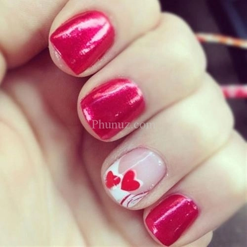 Mẫu nail móng tay họa tiết đơn giản đẹp mới nhất