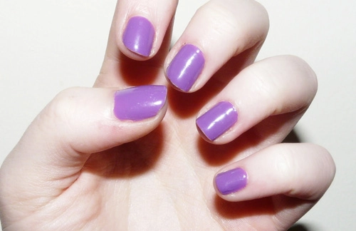 Những kiểu móng tay nail màu tím đẹp giành riêng cho cô dâu lãng mạn quyến rũ