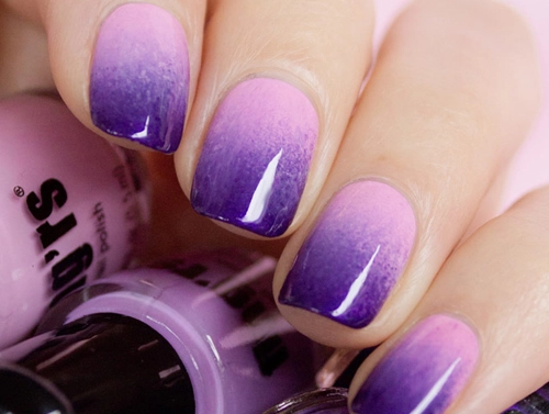 Những kiểu móng tay nail màu tím đẹp giành riêng cho cô dâu lãng mạn quyến rũ