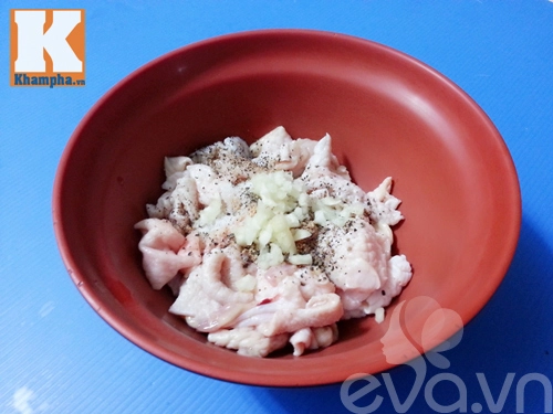 Da gà xóc muối ớt lạ miệng mà ngon