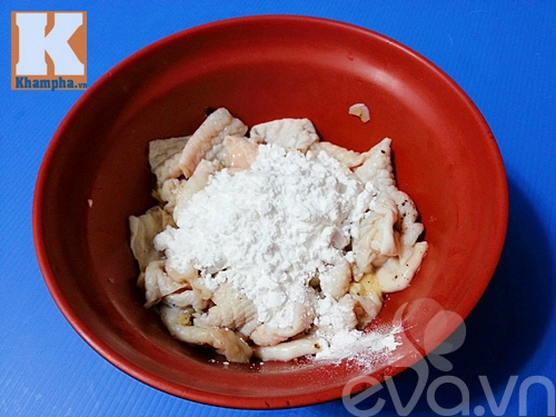 Da gà xóc muối ớt lạ miệng mà ngon