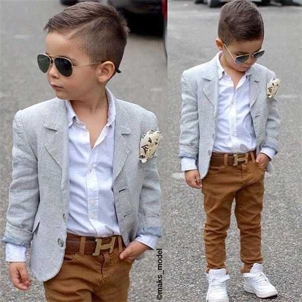 ngất lịm với kiểu tóc quá đẹp trai dành cho các soái ca nhí và bố
