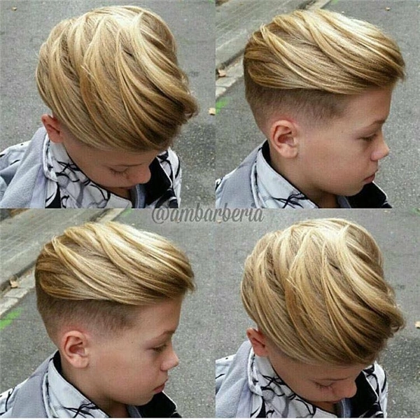 ngất lịm với kiểu tóc quá đẹp trai dành cho các soái ca nhí và bố