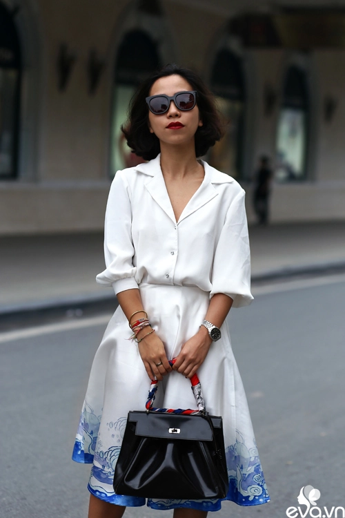 Street style tuần màu xám đang làm chị em say như điếu đổ