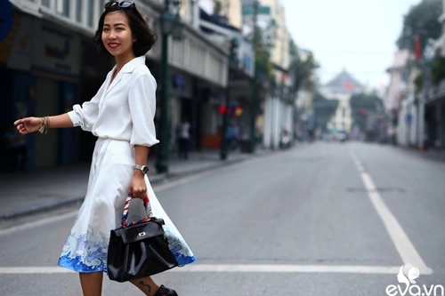 Street style tuần màu xám đang làm chị em say như điếu đổ