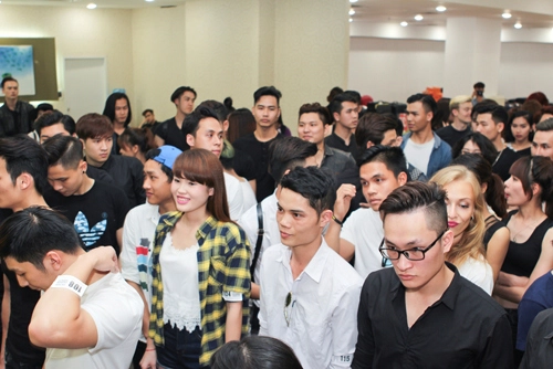 chân dài hà nội rủ nhau đi casting