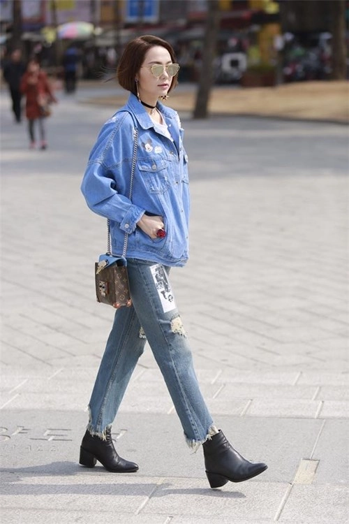 Denim sẽ khiến con gái đứng ngồi không yên hè này