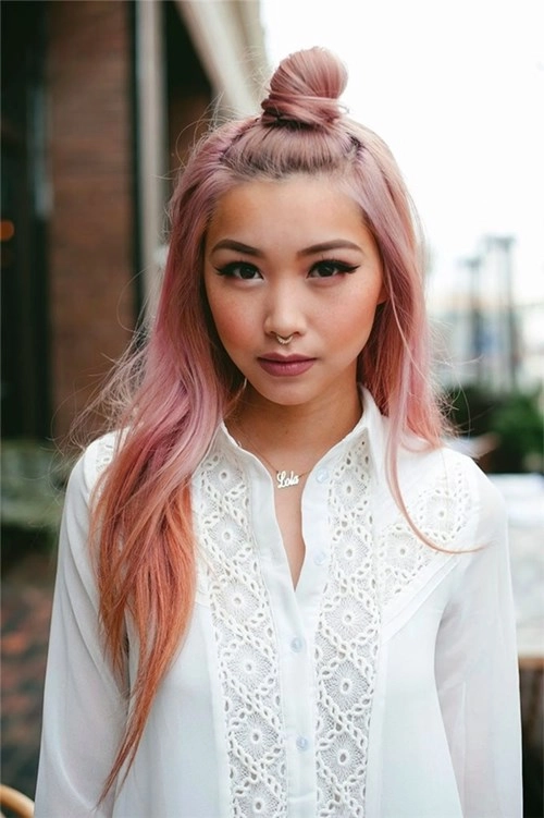 Hồng thạch anh màu tóc hot nhất xuân hè