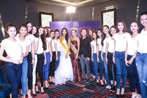Lan khuê được mời thi hoa hậu