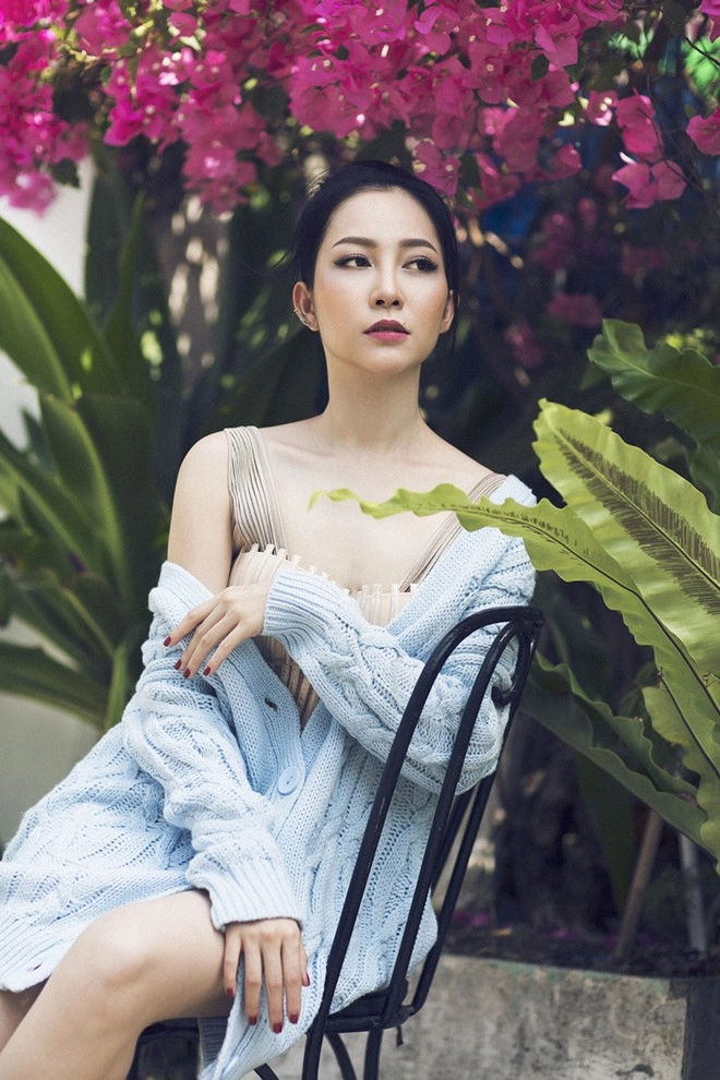 Linh nga bật mí chiêu giữ da đẹp cho chị em