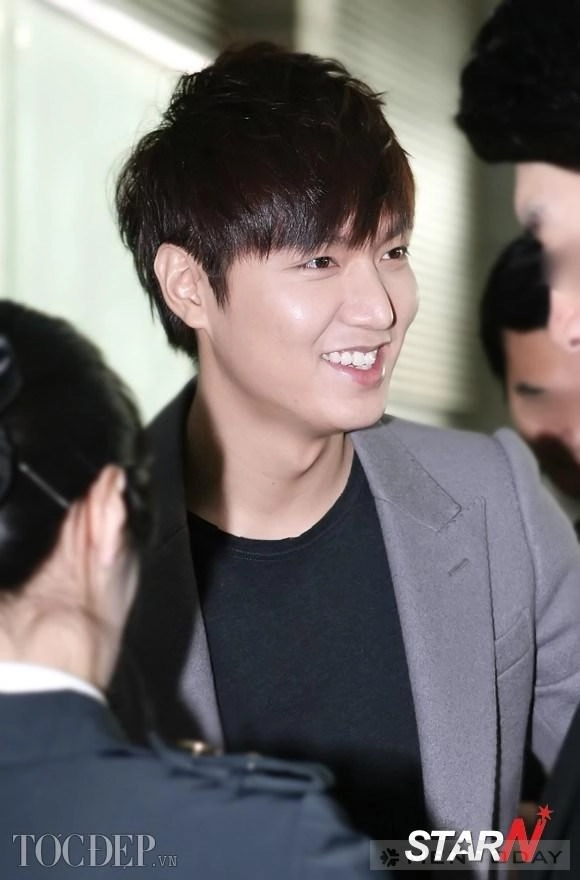 Nam thần lee min ho trẻ trung với tóc tỉa layer ngắn