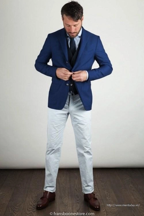 Những bí quyết phối quần trouser và blazer