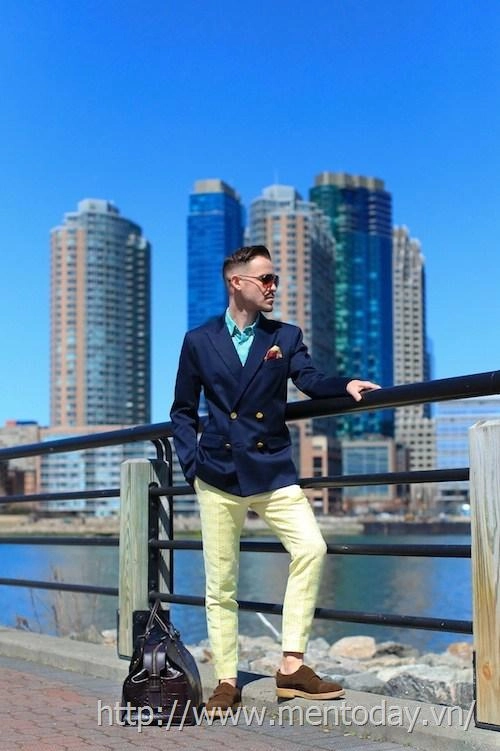 Những bí quyết phối quần trouser và blazer