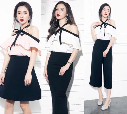 Thiếu nữ việt mặc áo trễ vai có hút hồn