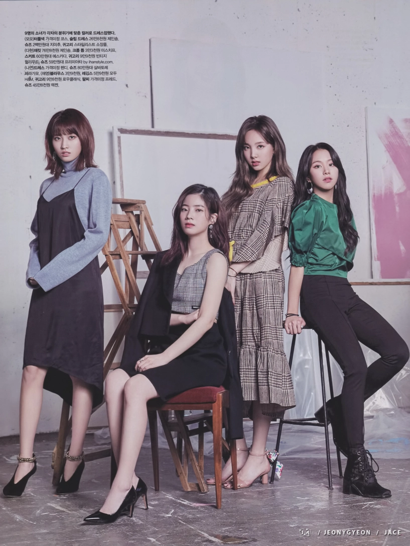Twice xuất hiện đầy quyến rũ trên bìa tạp chí danh tiếng
