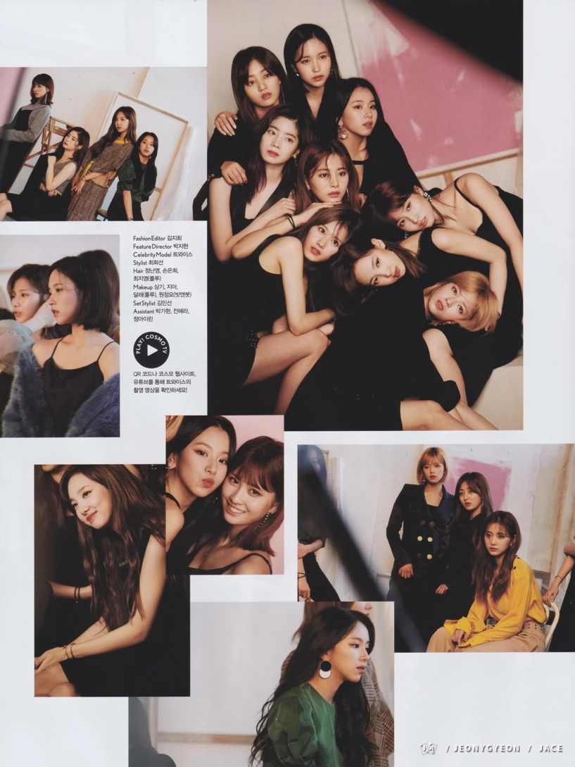 Twice xuất hiện đầy quyến rũ trên bìa tạp chí danh tiếng