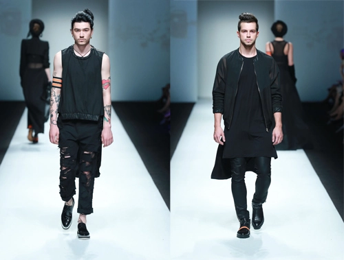 Xuân lan đội nón quai thao tái xuất sàn catwalk