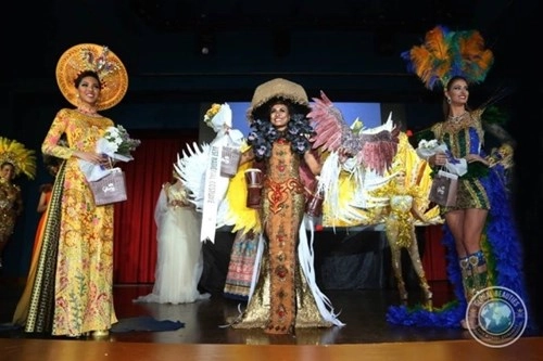 Khả trang được tôn vinh tại miss eco universe