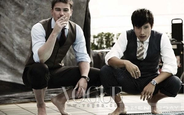 Ngôi sao chiếm lĩnh các tạp chí thời trang lee byung hun