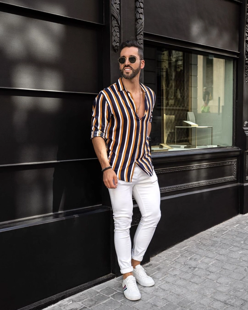 5 cách phối quần jeans trắng giúp chàng định hình style trẻ trung